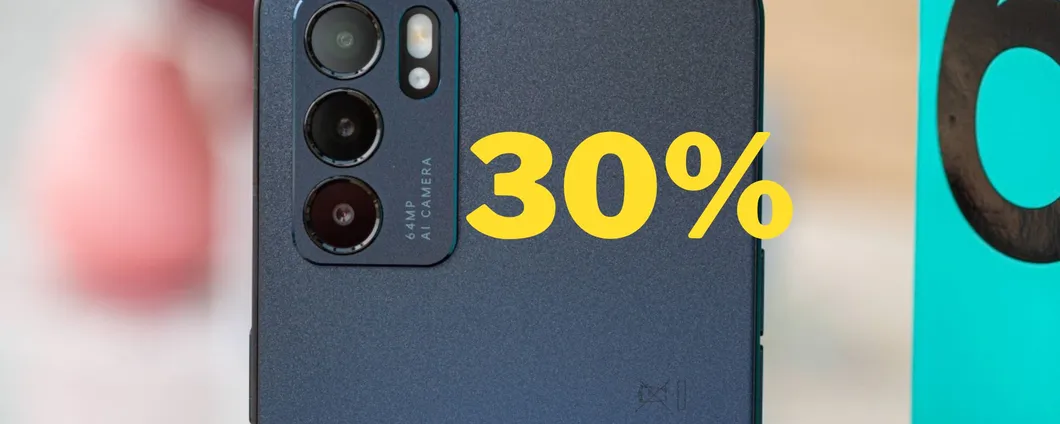 OPPO Reno6 5G: ottimo sconto del 30% su Amazon!