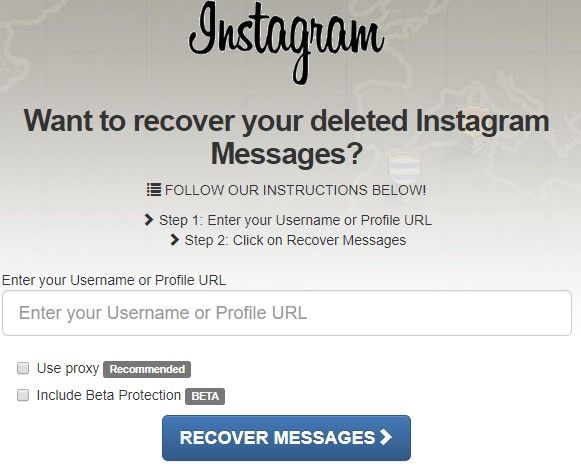 Recuperare Foto Cancellate Da Chat Instagram