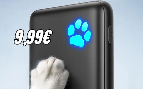 Powerbank INIU da 10.000mAh leggerissimo, compatto e potente, DOPPIO SCONTO Amazon