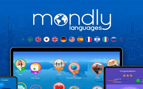 Scopri l'offerta imperdibile di Mondly: impara fino a 41 lingue