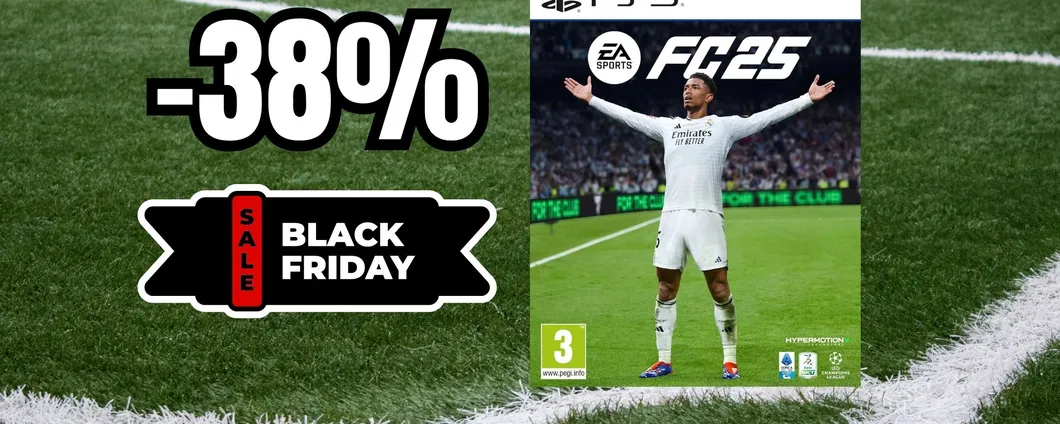 FC 25 ad un PREZZO RIDICOLO per il Black Friday di Amazon