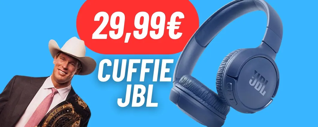 OFFERTA PAZZESCA sulle cuffie JBL: la qualità massima al 42% DI SCONTO