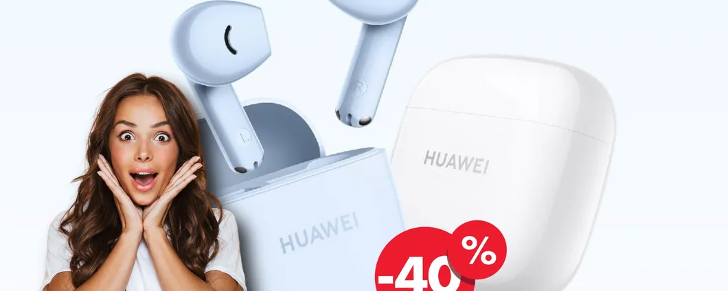 Offerta irresistibile per Huawei FreebUds SE 2, musica senza limiti a soli 29€ su Amazon