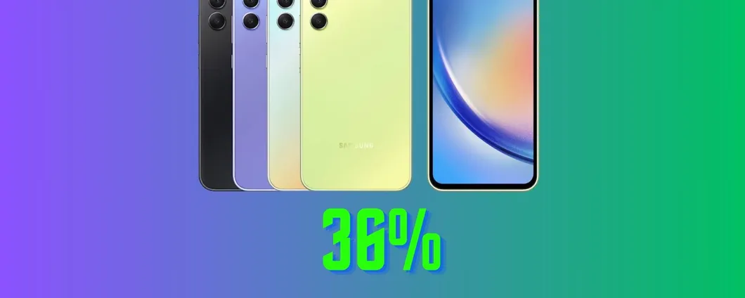 Samsung Galaxy A34: sconto da BEST BUY per lo smartphone!