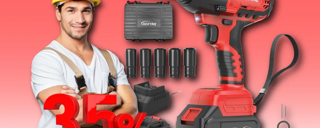 Avvitatore a batteria: eleva il tuo fai da te con il 32% di sconto Amazon!