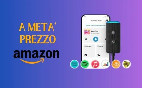 PREZZO OUTLET per Echo Auto, oggi su Amazon è scontato del 50%!