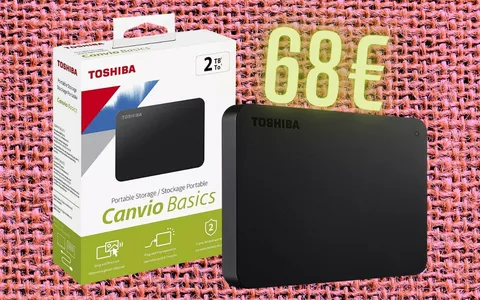 PC lento? La soluzione più economica è l'Hard Disk portatile Toshiba da 2TB