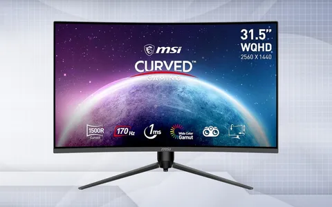 MSI G32CQ5P: il monitor curvo WQHD a un prezzo imperdibile