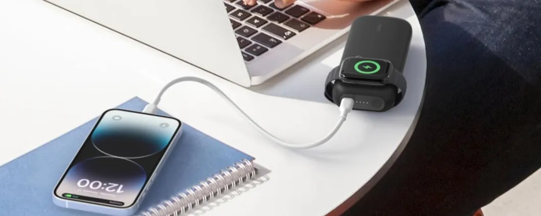 Caricabatteria wireless per Apple Watch con cavo USB-C ad un prezzo FOLLE su Amazon