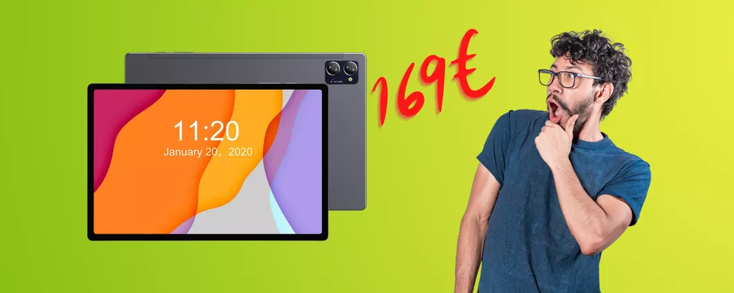 CHUWI HiPad XPro: tablet da 10,5 pollici LTE e WiFi a 169€