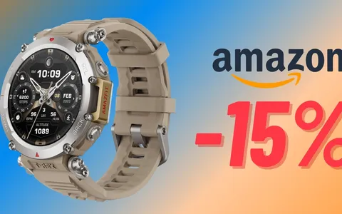 Smartwatch Amazfit T-Rex Ultra ora tuo a BEN 70€ IN MENO