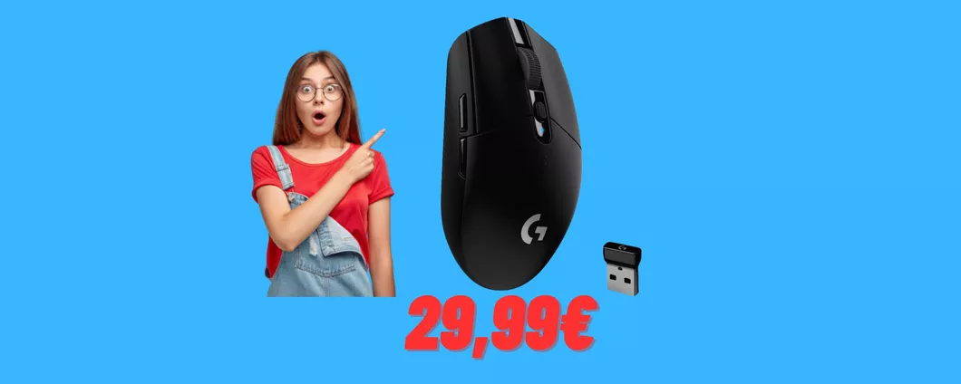 Il mouse da gaming di Logitech che vi renderà dei cecchini è IN SCONTO su AMAZON