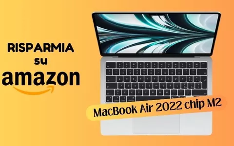 SUPER RISPARMIO: MacBook Air con chip M2 scontato di 150 euro ora su Amazon!