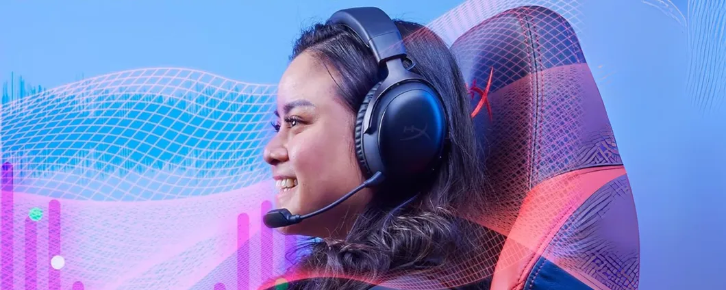 HyperX Cloud III: cuffie da gaming wireless con microfono in SCONTO  del 44%