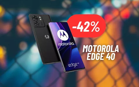 Motorola Edge 40 ad un PREZZO STRACCIATO: MAXI SCONTO ATTIVO