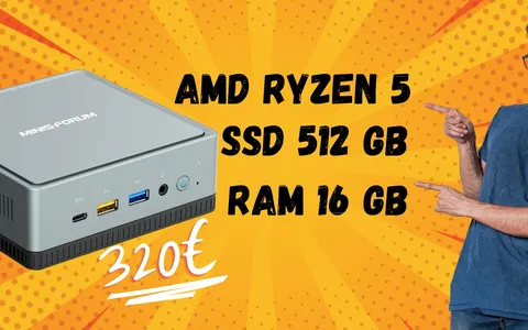 Mini PC che SPACCA, Ryzen 5 e 16GB SOLO 320€