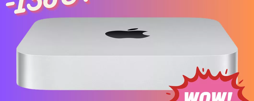 Apple Mac mini 2023 con chip M2 a 130 EURO IN MENO: offerta ESCLUSIVA Amazon