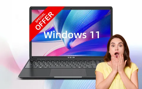 Notebook Celeron Quad-Core: SOLO 180€ per il Laptop del futuro che porti ovunque