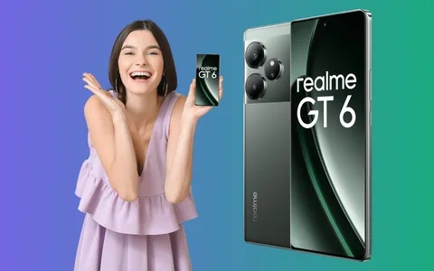 Realme GT6 da 256GB a un prezzo shock con lo sconto del 42% su Amazon