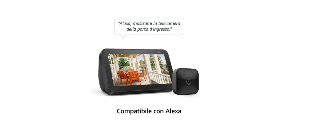Videocamera Blink Outdoor senza fili e resistente alle intemperie in promo speciale su Amazon