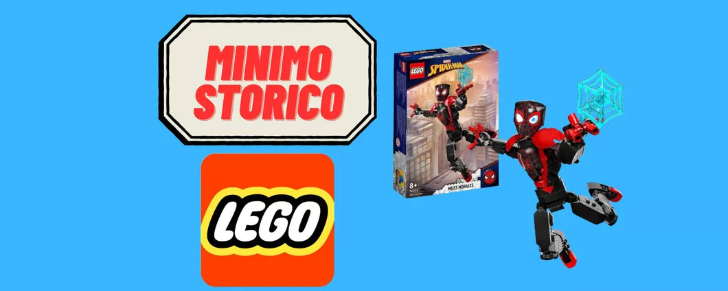 LEGO Spider-Man Miles Morales: SET DA URLO e PREZZO CLAMOROSO