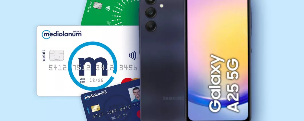 SelfyConto: accredita lo stipendio e vinci un Samsung Galaxy A25 5G