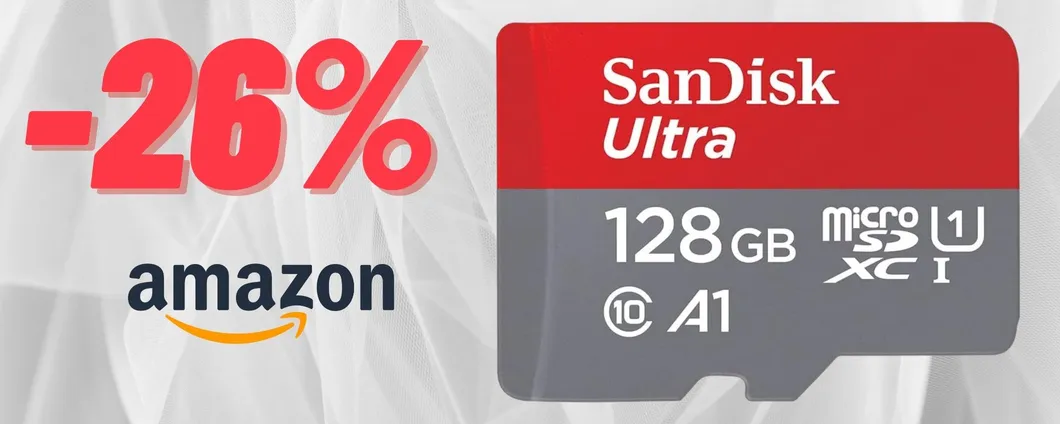 Velocità e spazio sul tuo smartphone con la Ultra microSDXC SanDisk 128 GB