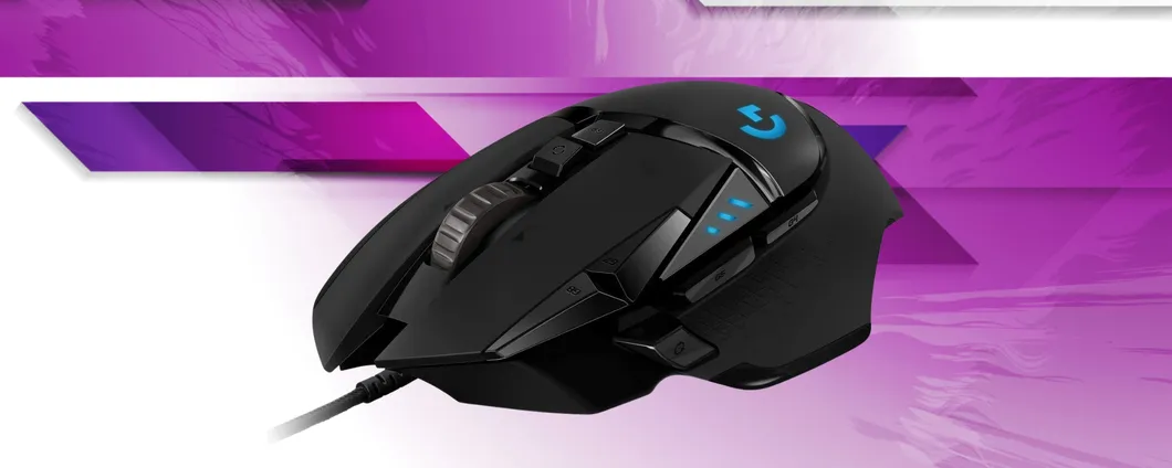 Logitech G502 HERO: precisione e comfort in offerta imperdibile