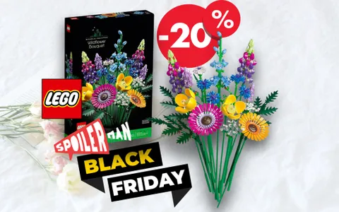 Lego Bouquet di Fiori Selvatici: la composizione PERFETTA a prezzo piccolissimo