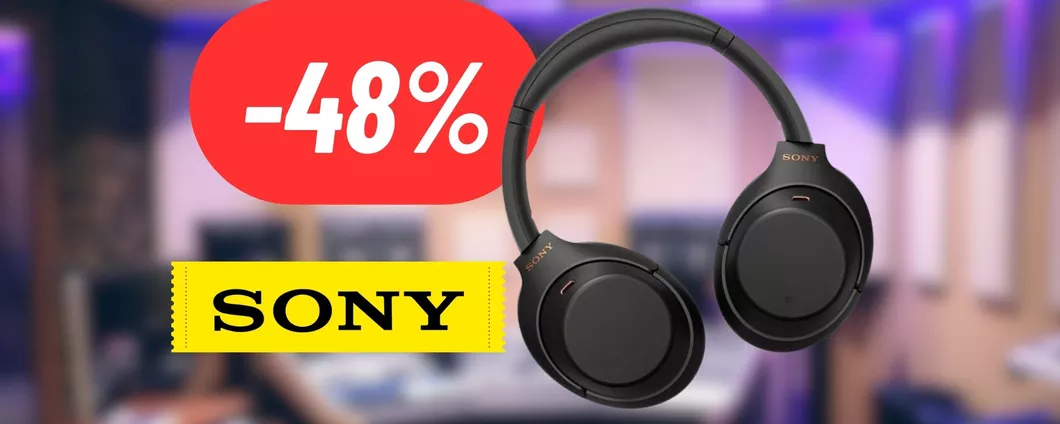 Tutta la qualità e lo stile di SONY nelle Cuffie Bluetooth IN MEGA SCONTO (-48%)