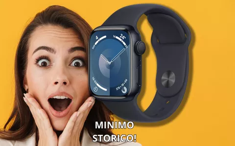 MINIMO STORICO per Apple Watch 9 con prezzo mai così basso su Amazon!