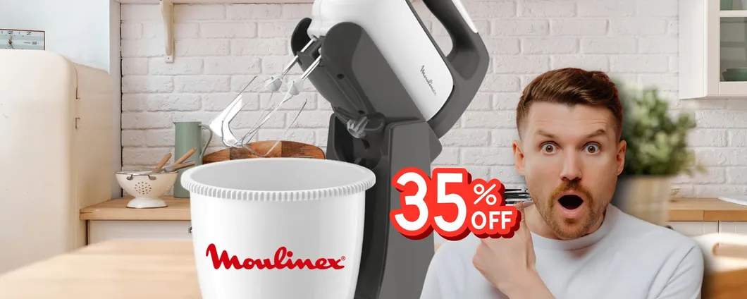 Moulinex Prep Mix: lo sbattitore elettrico che trasforma ogni ricetta in un capolavoro