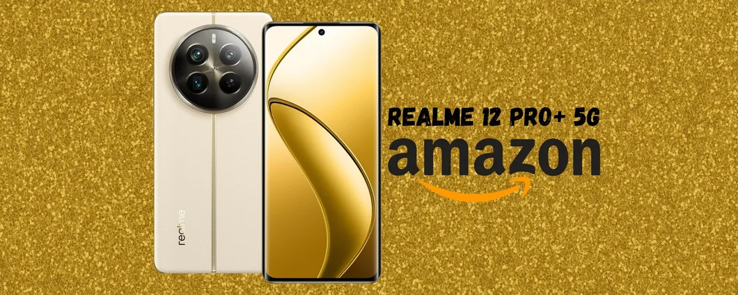 Realme 12 Pro+ da 512GB e fotocamera Sony IMX890, uno spettacolo