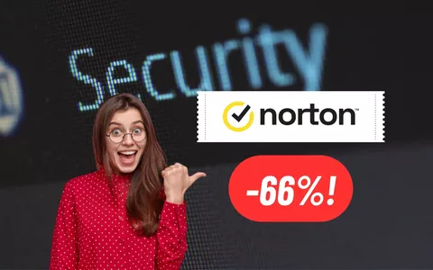Norton: ottieni l'antivirus DELUXE per UN ANNO al 66% di SCONTO