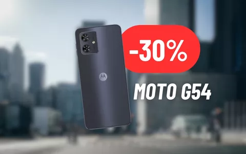 PREZZO DA BEST BUY per il Motorola G54 con lo SCONTO del 30% attivo