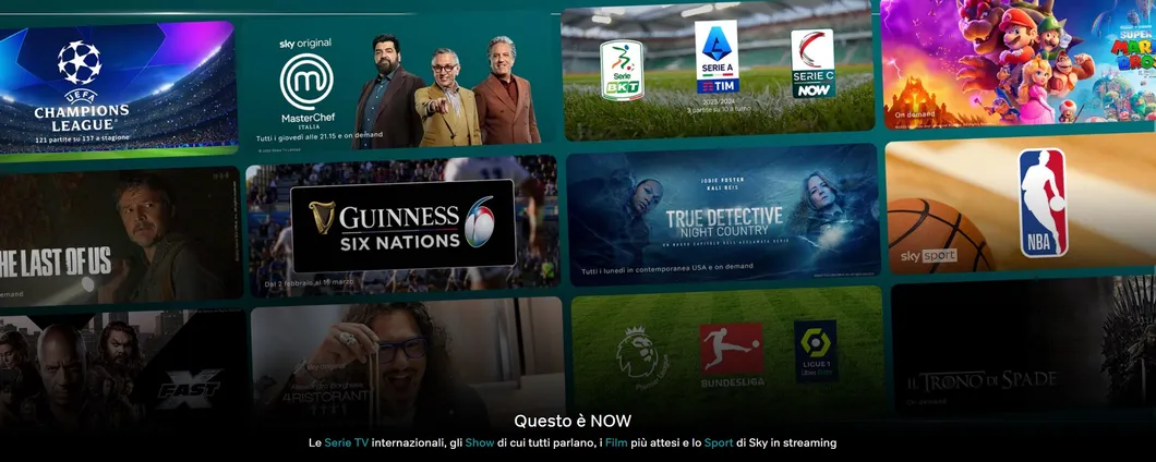 Tutta la programmazione Sky in streaming e senza vincoli: ecco come fare