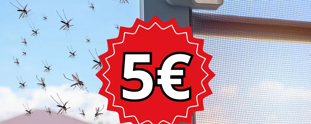 SOLO 5€ per il Nastro Adesivo per la riparazione di Zanzariere: immancabile in ogni casa!