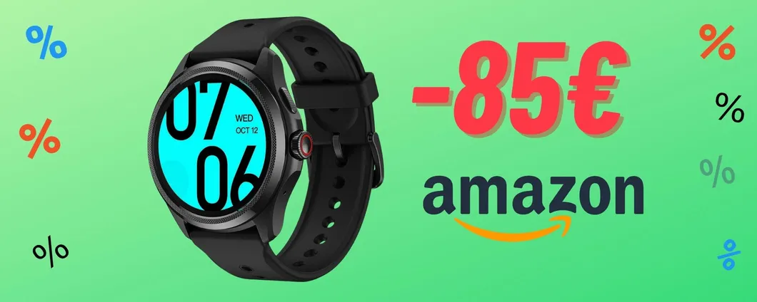 Smartwatch Ticwatch Pro 5 in SUPER SCONTO con il coupon di dicembre!