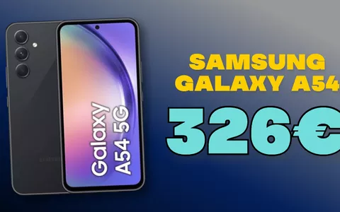 Samsung Galaxy A54 in OFFERTA a poco più di 300€: SHOCK su eBay!
