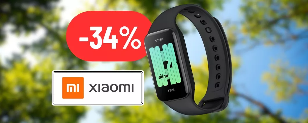 Xiaomi Redmi Smart Band 2GL è uno smartwatch perfetto per lo sport: oggi lo paghi solo 22,99€