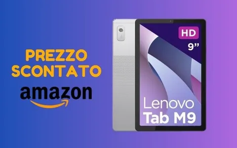 Lenovo Tab M9 ora IN PROMO su Amazon, corri a scoprirlo!