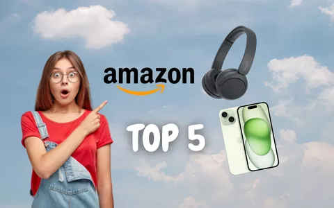 Amazon: la top 5 delle migliori offerte di oggi (SCONTI FINO AL 55%)