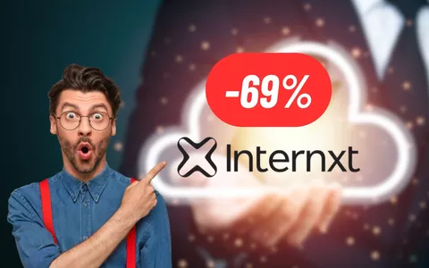Internxt: storage cloud al 69% di sconto, OFFERTA PAZZESCA