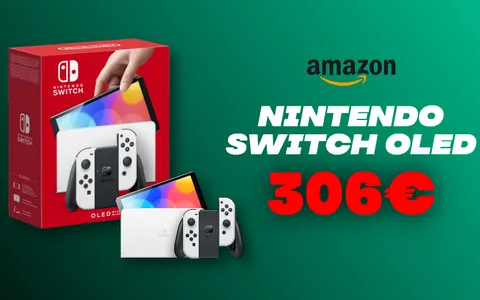 Con Nintendo Switch OLED il divertimento è assicurato: la console è ORA in SCONTO su Amazon!