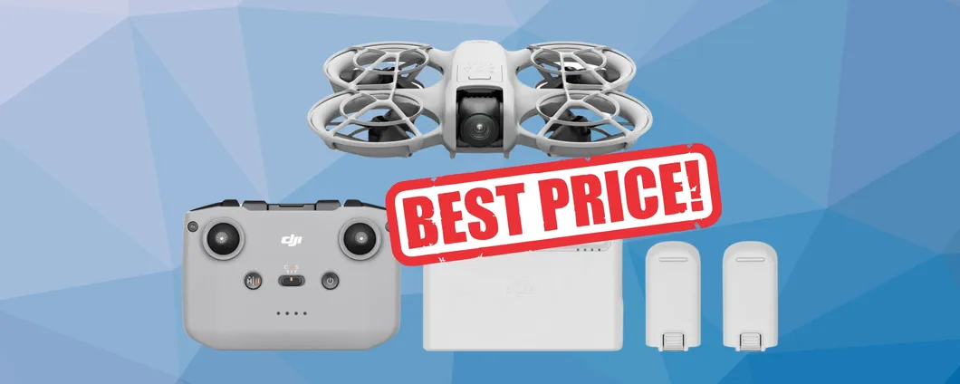 Scopri il DJI Neo Combo Fly More: riprese 4K a un prezzo irresistibile
