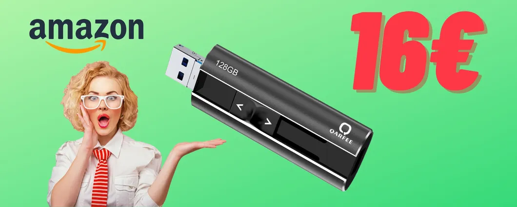 TUTTO LO SPAZIO che vuoi sempre con te col la PenDrive USB per Smartphone