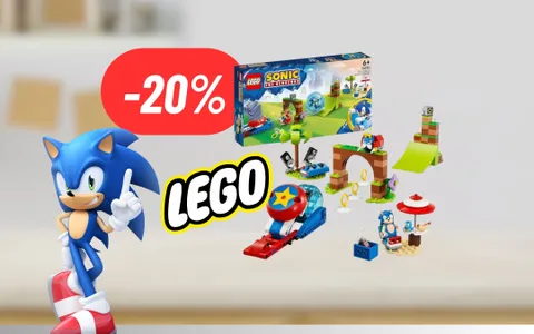 A tutta velocità con il SET LEGO di Sonic: 20% di sconto golosissimo