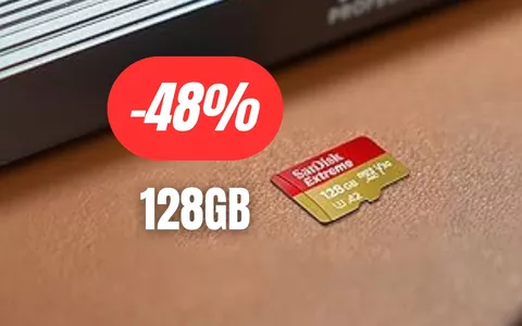 microSD SanDisk fulminea e da 128GB al 48% di sconto su Amazon