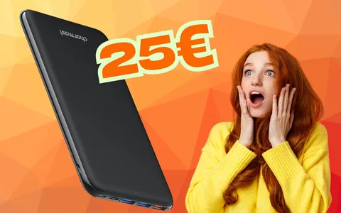 Power Bank da 26800mAh per non rimanere mai a piedi con la batteria (25€)