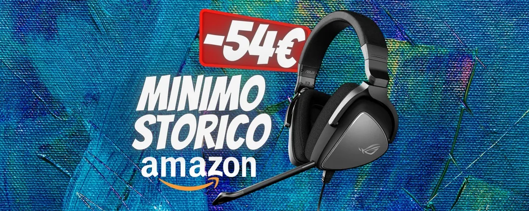 44% di SCONTO sulle magnifiche cuffie da Gaming ASUS ROG Delta Core